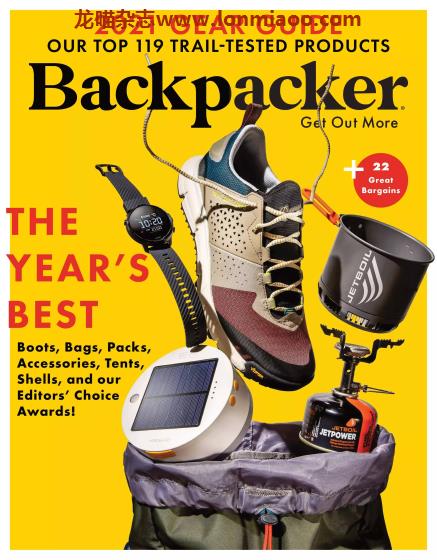 [美国版]Backpacker 背包客户外探险旅行杂志 2021年3-4月刊